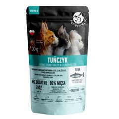 Pet Republic (Пет Репаблик) Sterilized Cat Tuna Chunks in Sauce - Влажный корм с тунцом для взрослых стерилизованных котов (кусочки в соусе) 100 г