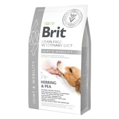 Brit GF Veterinary Diet (Брит Ветеринари Диет) Dog Mobility - Беззерновая диета при нарушении подвижности суставов с селедкой, лососем, горохом и гречкой для собак 2 кг