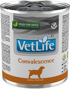 Farmina (Фарміна) VetLife Convalescence &ndash; Консервований корм-дієта для собак для відновлення харчування та одужання 300 г