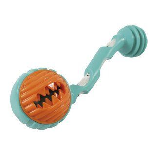 M-Pets (М-Петс) Flyer Outdoor Dog Toy Dumbbell &ndash; Іграшка Гантель-флаер с диспенсером для ласощів, для собак, 23,5x7,9x5 см