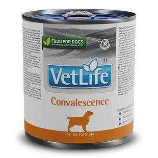 Farmina (Фармина) Vet Life Convalescence &ndash; Консервированный корм-диета с курицей и картофелем для взрослых собак в период выздоровления, 300 г