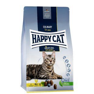 Happy Cat (Хеппі Кет) Culinary Adult Land-Geflugel - Сухий корм з куркою для котів з чутливим травленням, 300 г
