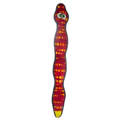 Outward Hound (Аутвард Хаунд) Invincibles Tough Seamz Snake - Игрушка-пищалка для собак Змея 62 см Красный