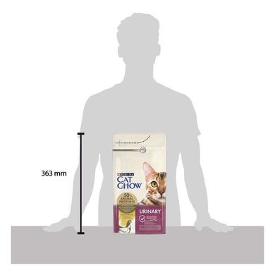Cat Chow (Кет Чау) Urinary Tract Health - Сухий корм з куркою для котів, призначений для підтримки здоров'я сечовивідних шляхів 1,5 кг
