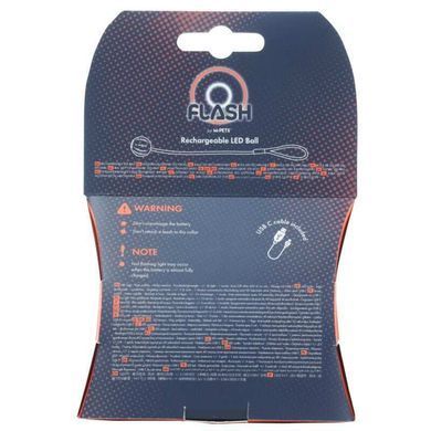 M-Pets (М-Петс) Flash LED Ball - Світлодіодна куля для собак, Салатовий, 6,4х50 см