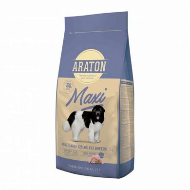 Araton (Аратон) Maxi Adult - Сухий корм з м'ясом птиці для дорослих собак великих порід 15 кг