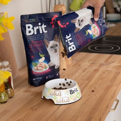 Brit Premium (Бріт Преміум) by Nature Cat Sterilized Chicken - Сухий корм з куркою для дорослих стерилізованих котів 300 г