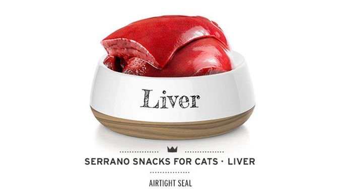 Mediterranean Natural (Медитераниан Натурал) Serrano Snacks Liver – Натуральное лакомство с ливером для котов, способствующее выведению комочков шерсти из ЖКТ 50 г