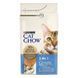 Cat Chow (Кет Чау) 3 in 1 - Сухий корм для котів з формулою потрійної дії, 15 кг