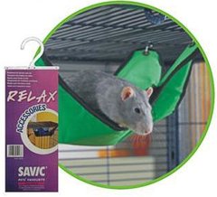 Savic (Савік) Relax Standard - Гамак для тхорів і щурів з нейлона і хутра 40x22,5 см