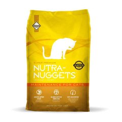 Nutra Nuggets (Нутра Нагетс) Cat Maintenance - Сухой корм с курицей для кастрированных котов 3 кг