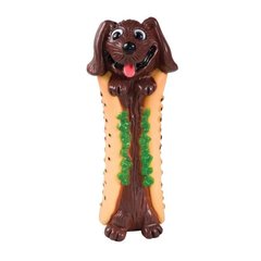 Petstages (Петстейджес) Lil Hot Diggity Dog - Игрушка-пищалка для малых и средних пород собак "Собака Хот-дог" 16 см