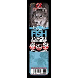Alpha Spirit (Альфа Спирит) Snacks Fish - Полувлажное лакомство для собак с рыбой, 35 г