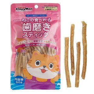 CattyMan (Кеттімен) Chewing Stick Chicken - жувальні ласощі палички з куркою для котів і кішок 50 г