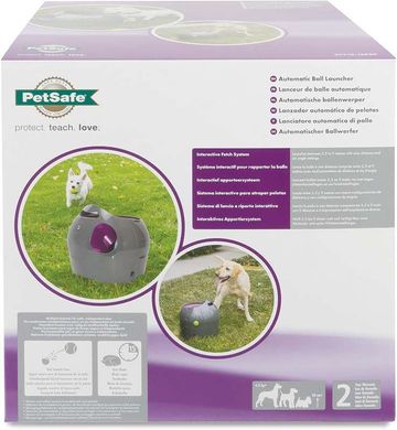 PetSafe (ПетСейф) Automatic Ball Launcher - Автоматичний метальник м'ячів, іграшка для собак Комплект
