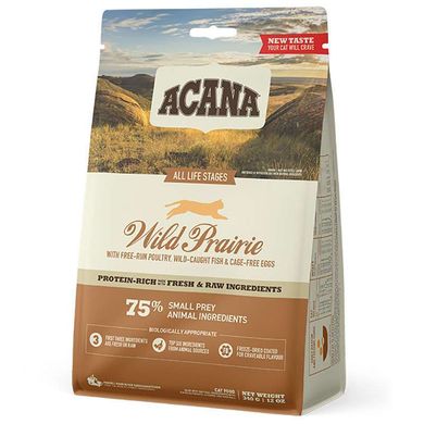 Acana (Акана) Wild Prairie Cat - Сухий корм з куркою і рибою для кошенят і кішок 1,8 кг