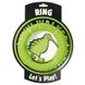 Kiwi Walker (Киви Вокер) Ring - Игрушка-кольцо из термопластичной резины для собак MAXI Зеленый