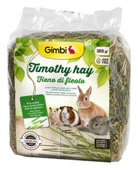 Gimpet (ДжимПет) GimBi Timothy Hay – Сено для грызунов с тимофеевкой 500 г