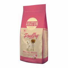 Araton (Аратон) Poultry Adult All Breeds - Сухой корм с мясом птицы для взрослых собак маленьких и средних пород 3 кг
