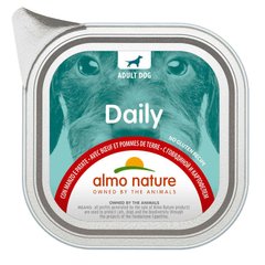 Almo Nature (Альмо Натюр) Daily Adult Dog Beef&Potatoes - Консервированный корм с говядиной и картофелем для взрослых собак 100 г