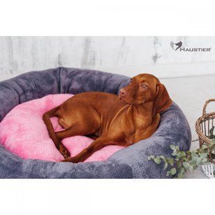 Haustier Лежак для собак и кошек Gentle Gray&Pink - S