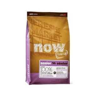 NOW FRESH&trade; (Нау Фреш) Grain Free Senior Cat Recipe Контроль веса - Сухой беззерновой корм с индейкой, уткой и лососем для стареющих котов и кошек 1,81 кг
