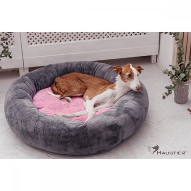 Haustier Лежак для собак и кошек Gentle Gray&Pink - S