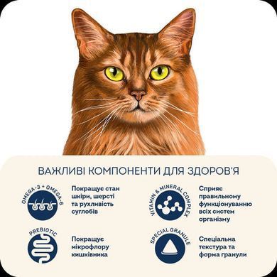 Home Food (Хоум Фуд) Healthy Skin&Shiny Coat - Сухой корм с индейкой и лососем для здоровой кожи и блеска шерсти взрослых кошек, 400 г