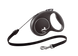 Flexi (Флексі) Black Design M - Повідець-рулетка для собак середніх порід, трос (5 м, до 25 кг) M Срібний
