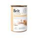 Brit Gf Veterinary Diet (Брит Ветеринари Диет) Dog Hepatiс - Влажный корм с индейкой и горошком для собак с заболеванием печени, 400 г