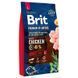 Brit Premium (Брит Премиум) by Nature Adult L - Сухой корм с курицей для взрослых собак крупных пород, 15 кг +15 кг