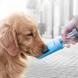Els Pet (Элс Пет) Portable Water Bottle - Портативная походная бутылка поилка со шнурком для собак 300 мл бирюзовый