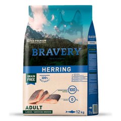 Bravery (Бравери) Herring Adult Large/Medium - Сухой беззерновой корм с сельдью для взрослых собак средних и крупных пород 4 кг