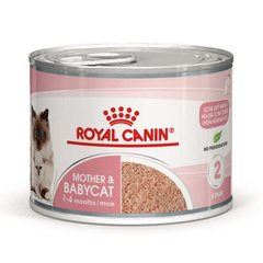 Royal Canin (Роял Канин) Mother & Babycat Mousse - Консервированный корм для котят с момента отъема до 4 месяцев (мусс) 195 г
