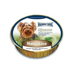 Happy Dog (Хеппи Дог) Schale NaturLine Kaninchen - Консервированный корм в виде паштета для собак с кроликом 85 г