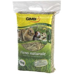 Gimpet (ДжимПет) Gimbi - Натуральное сено для грызунов 1 кг