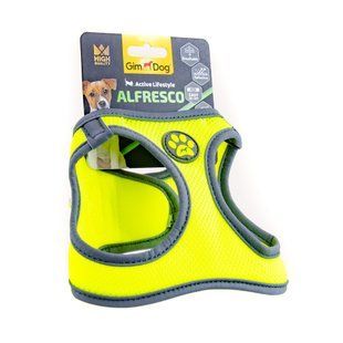 GimDog (ДжімДог) Alfresco Mesh Harntsses - Шлея для собак із неопрена 41-44 см Жовтий