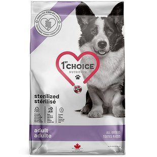 1st Choice (Фест Чойс) Adult Sterilized &ndash; Сухой корм с курицей для стерилизованных собак различных пород 3,2 кг