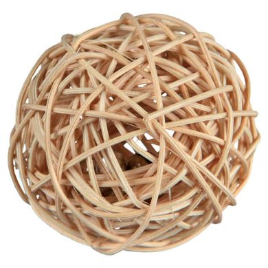 Trixie (Тріксі) Rattan Ball - М'яч із лози з дзвіночком для гризунів 6 см