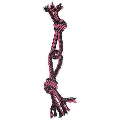 M-Pets (М-Петс) Twist Eight Toy &ndash; Іграшка-мотузка (бавовна) Твіст 8 для собак, Кольори в асортименті, 49 см