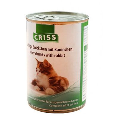 Criss (Крисс) Консервы для кошек - кролик 400 г