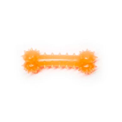 FOX (Фокс) Игрушка Косточка оранжевая с запахом ванили для собак 8 см