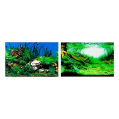 Ferplast (Ферпласт) Aquarium background Plants / Plants - Двусторонний аквариумный фон (растения/растения) 60х40 см