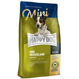 Happy Dog (Хеппи Дог) Mini Neuseeland - Сухой корм с ягнёнком для собак мелких пород, 800 г