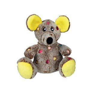 Trixie (Трикси) Игрушка для собак "Мышонок в горошек", 17 см