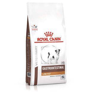 Royal Canin (Роял Канин) Gastrointestinal Low Fat Small Dog - Ветеринарная диета с пониженным содержанием жира для собак малых размеров при нарушениях пищеварения, 3,5 кг