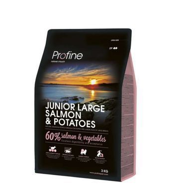 Profine (Профайн) Junior Large Salmon & Potatoes - Сухий корм для цуценят великих порід з лососем і картоплею 3 кг