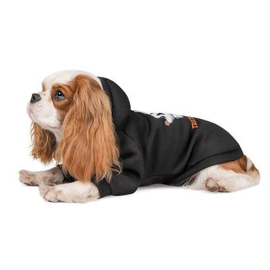 Pet Fashion (Пет Фешн) Trick or Treat Casper – Толстовка с принтом Каспера для собак (чёрная) XS (23-26 см)