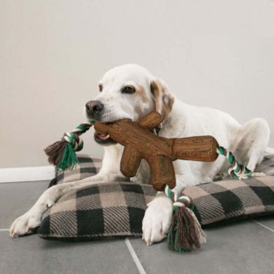 KONG (Конг) FetchStix Rope Dog Toy - Игрушка на веревке для собак 40х14х5 см