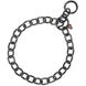 Sprenger (Шпренгер) Long Link - Ошейник-цепь для собак, среднее звено, черная сталь 4 мм / 74 см